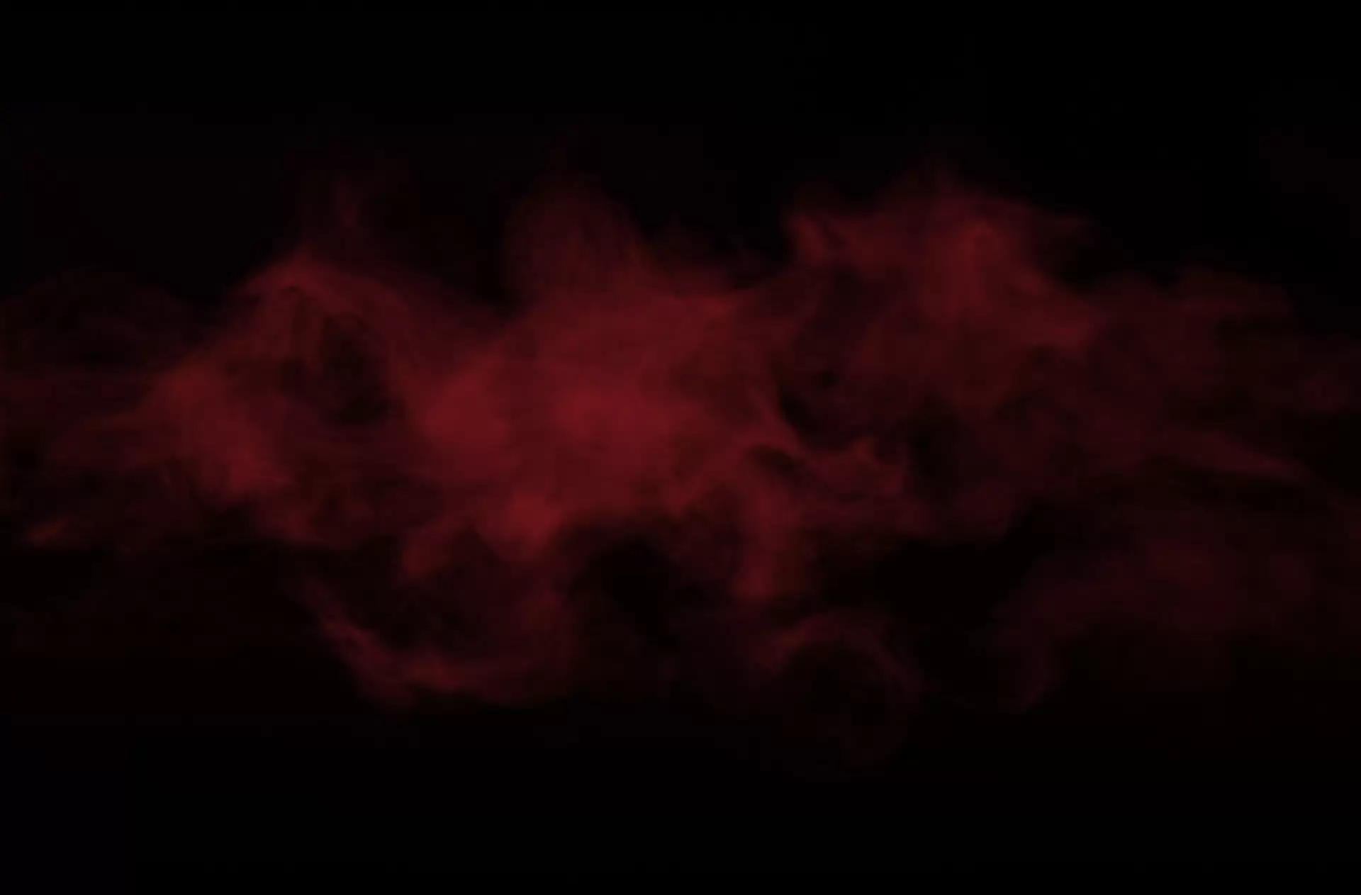 red mist on a black background
