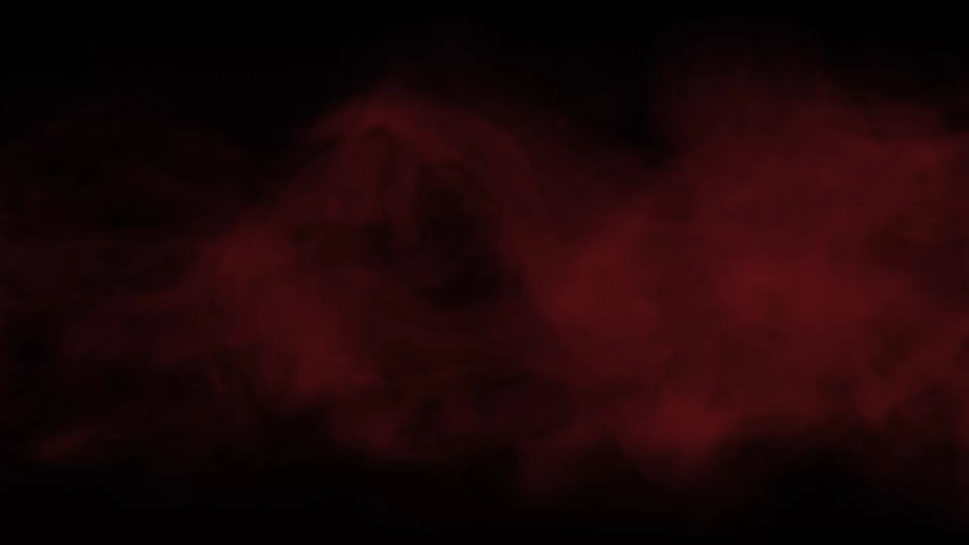 red mist on black background